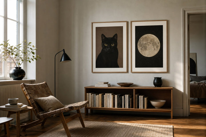 Cat Posters: October Belongs to the Black Cat