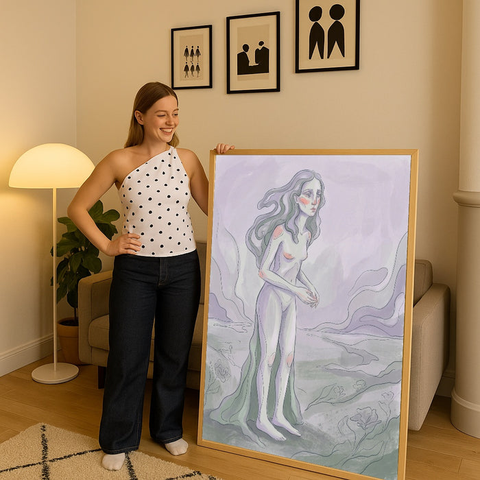Lavender Lament – affiche et impression d’art