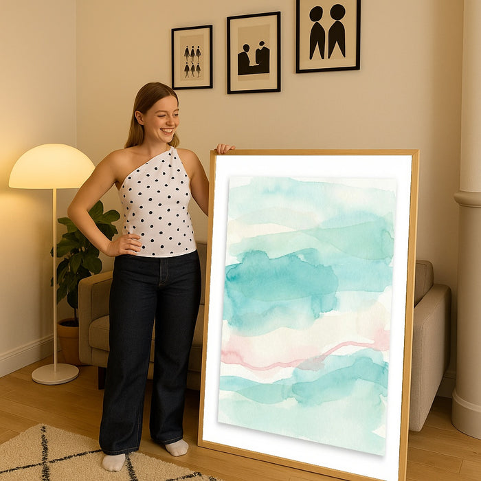 Emerald Softness – plakat i druk artystyczny