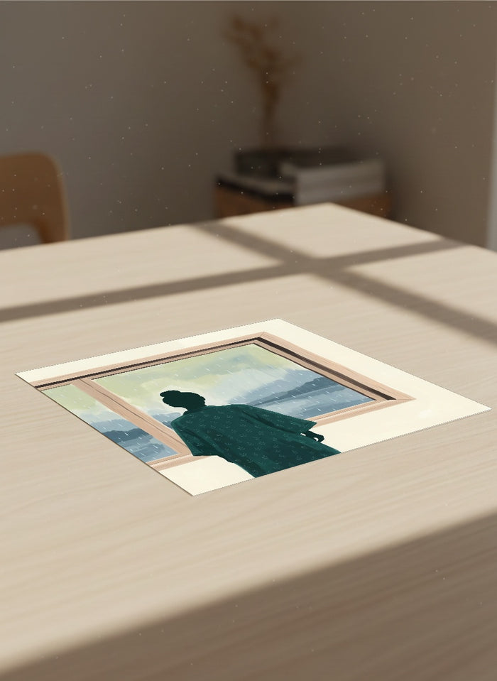 Green Serenity – póster e impresión artística