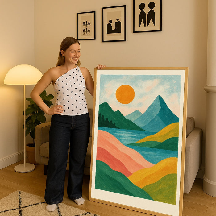Petaled Elegance – affiche et impression d’art