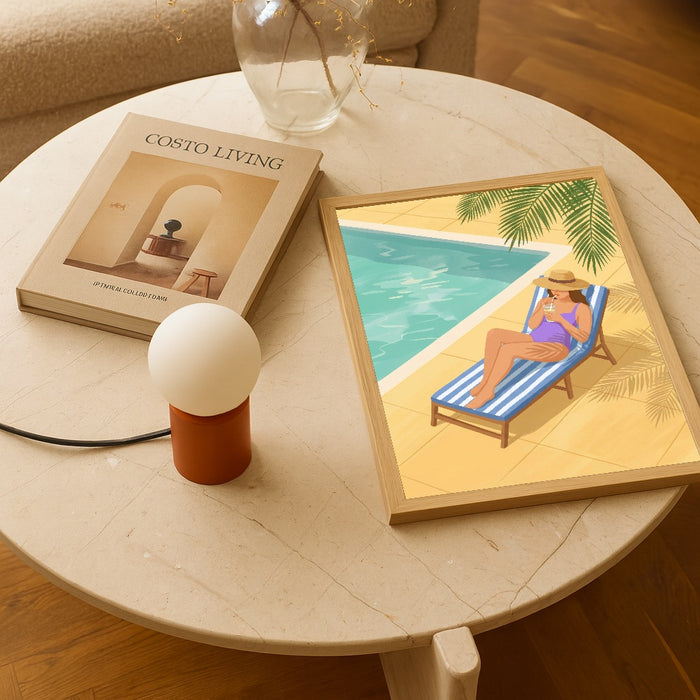 Sunny Siesta – póster e impresión artística