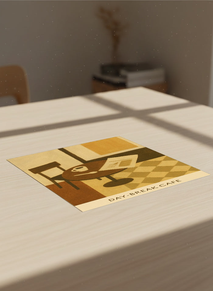 Daybreak Cafe – plakat i druk artystyczny