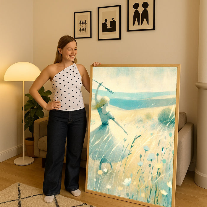 Meadow Breeze – póster e impresión artística