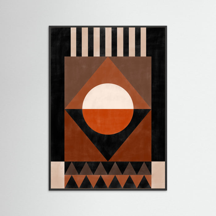 Black Wood 3x4 27 Poster