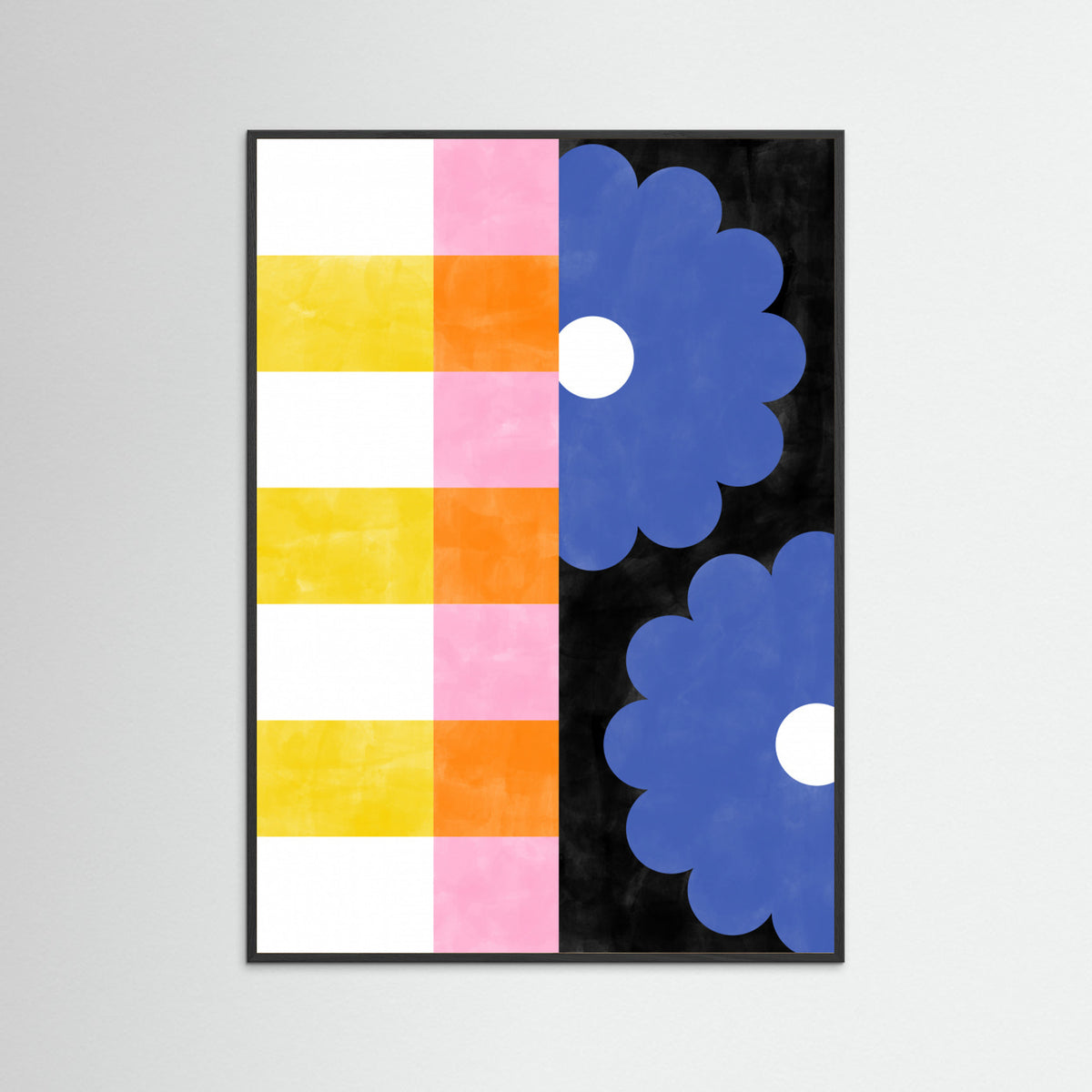 Black Wood 3x4 Aspectratiomixed40 Poster