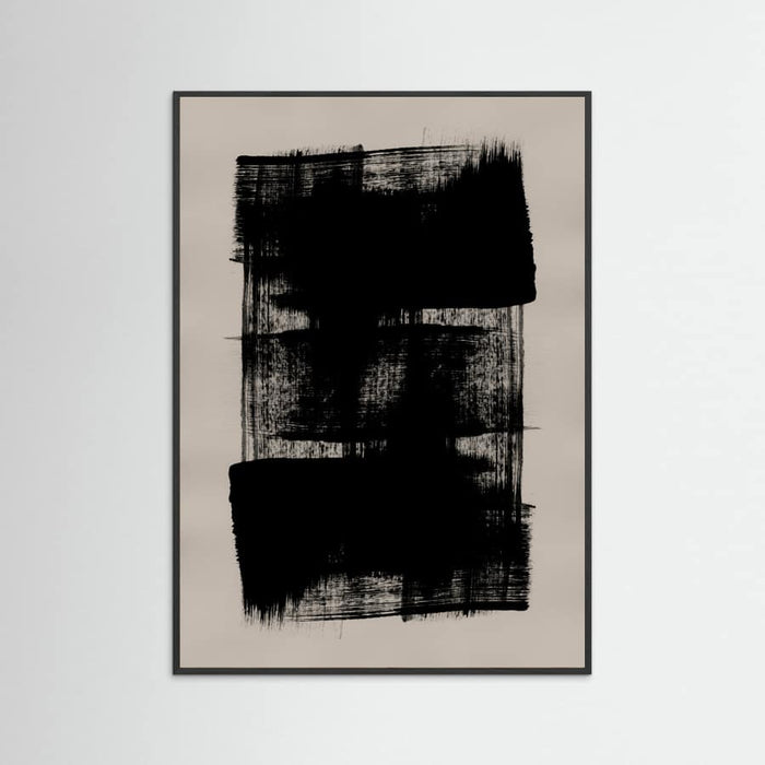 Abstract Brush Strokes 180Y Poster – Poster und Kunstdruck
