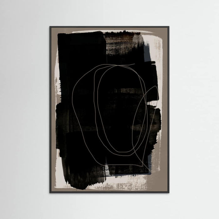 Abstract Brush Strokes 180Z Poster – Poster und Kunstdruck