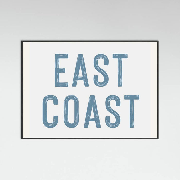 East Coast - Horizontal Poster – poster and art print