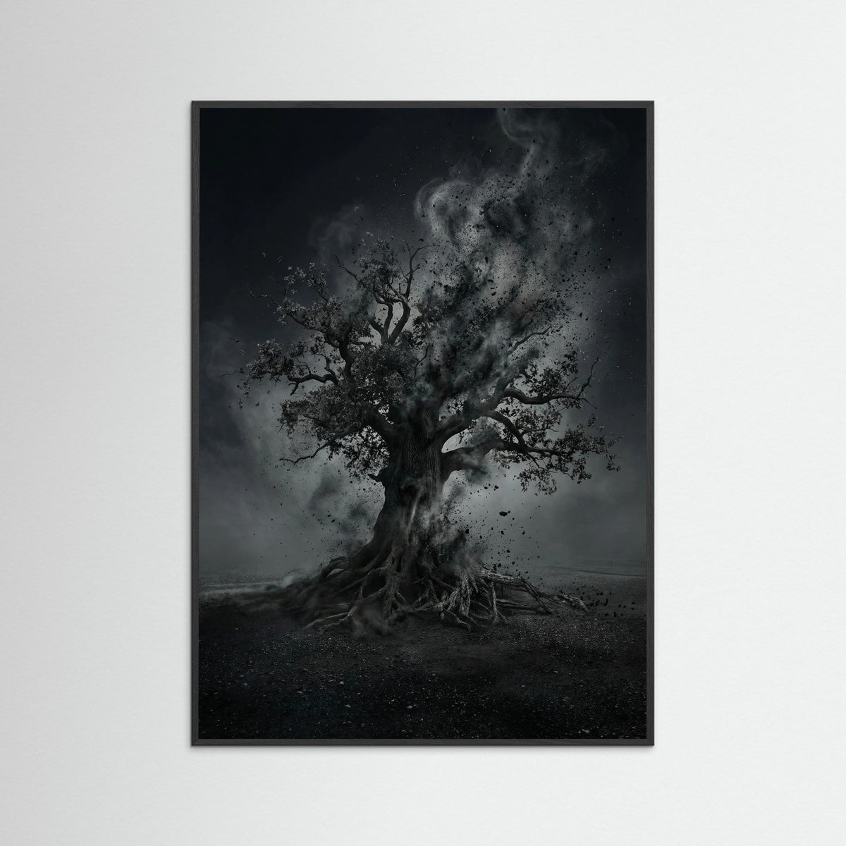 Black Wood Ephemeral Form