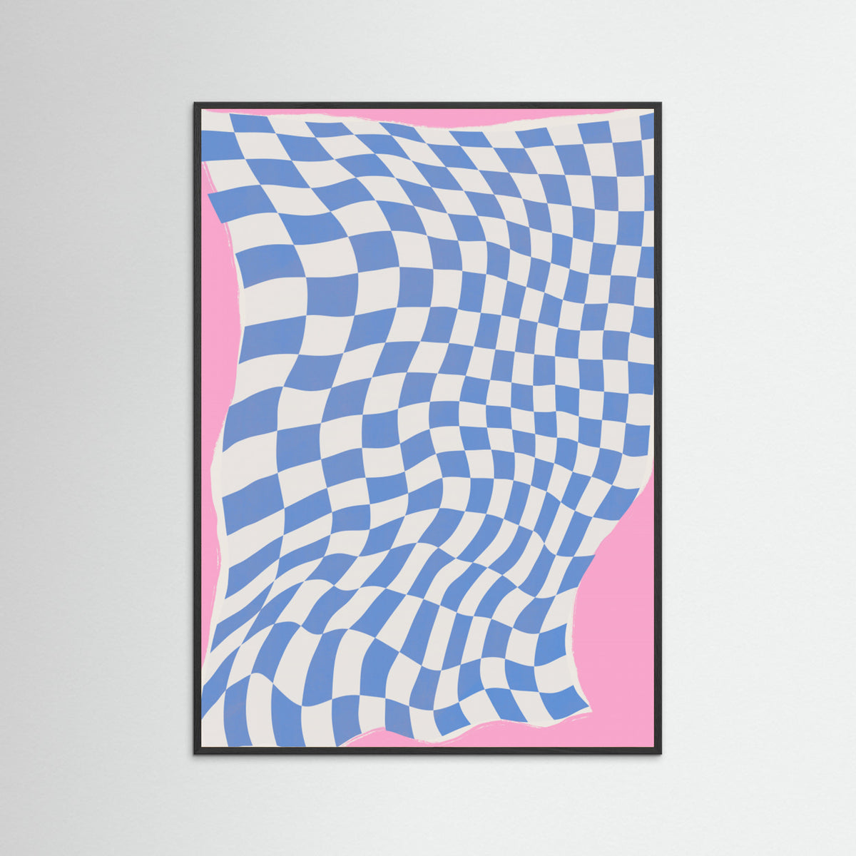 Black Wood Fabric and Wind Poster