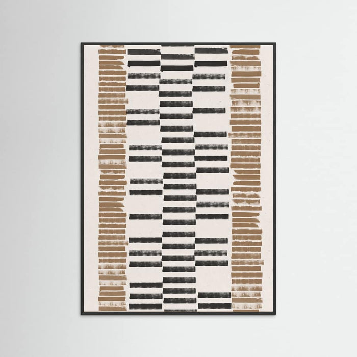 LINO CUT PATTERN NO.2 Poster – poster and art print