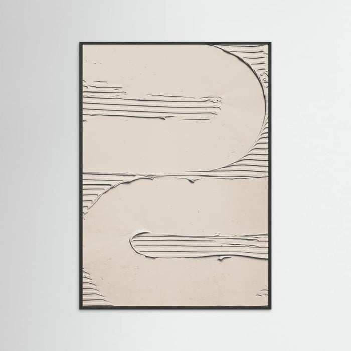 Mud Texture 11 Beige Poster – plakat og kunsttryk