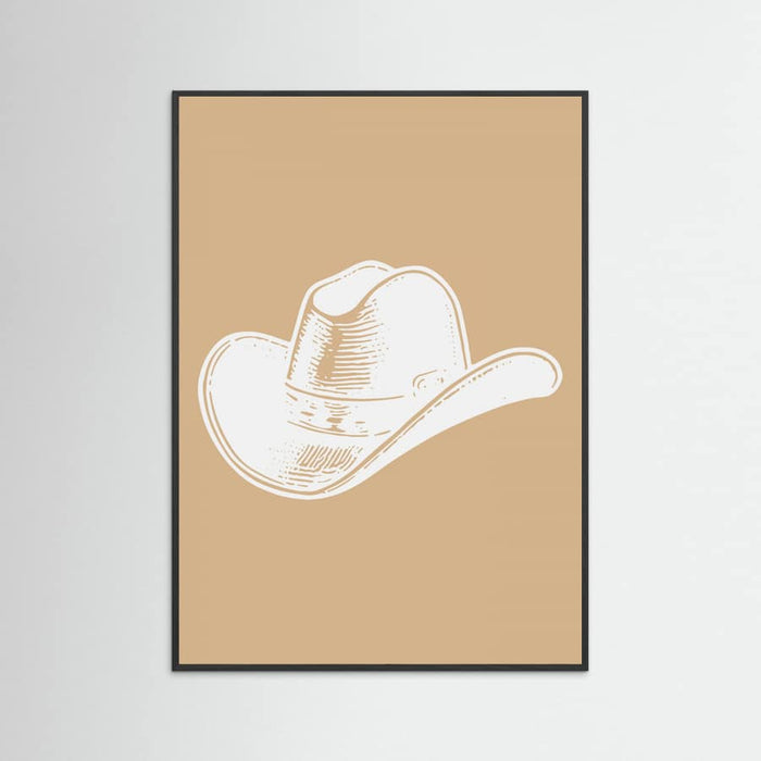 Plakat Neutral Cowboy Hat – plakat i druk artystyczny