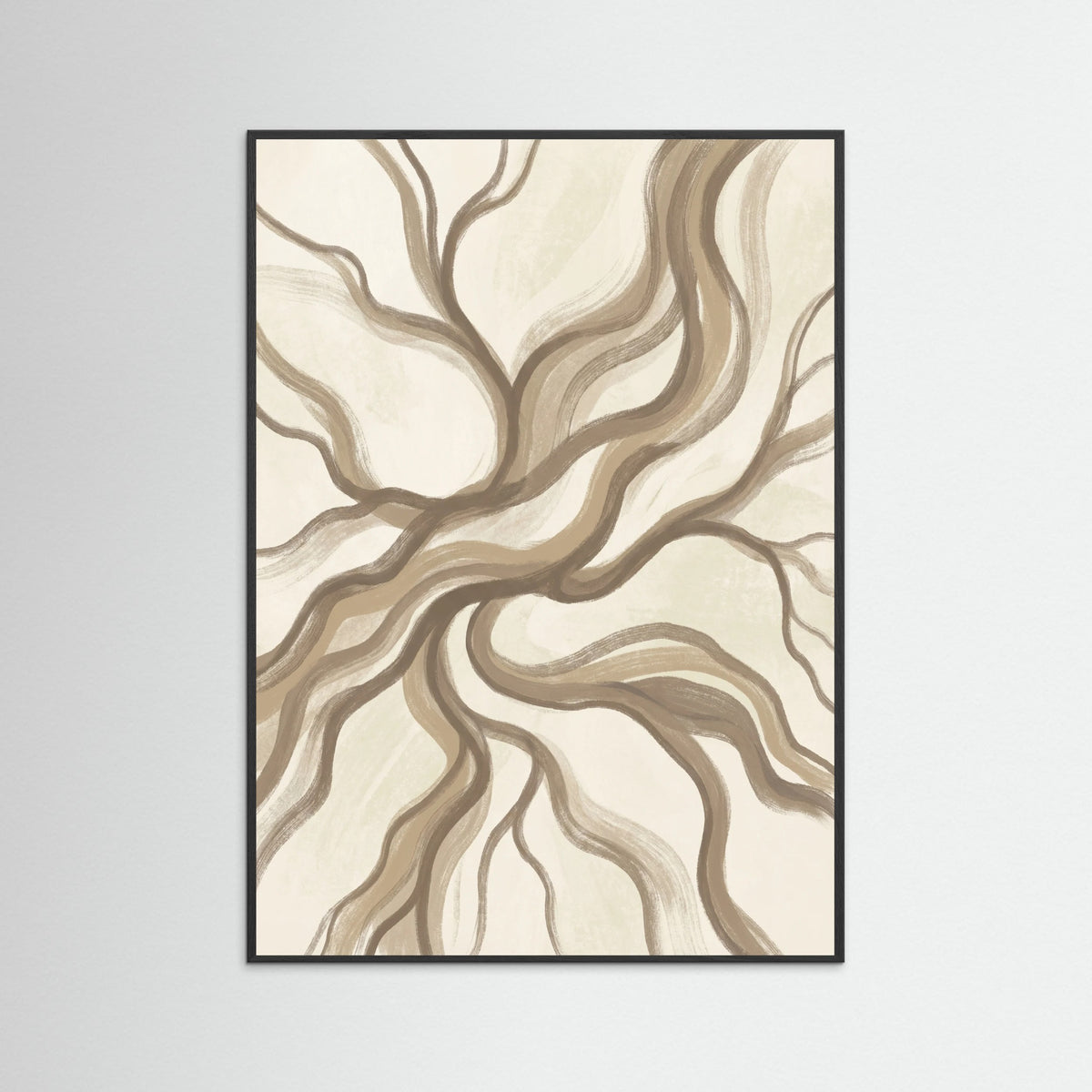 Black Wood Organic Flow