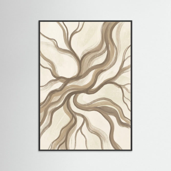 Black Wood Organic Flow