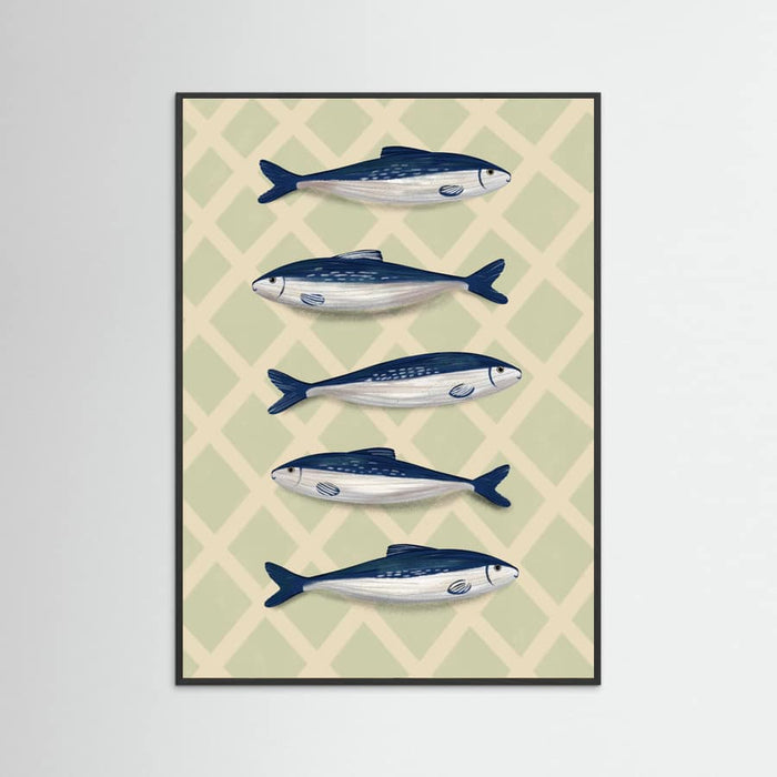 Sardines Poster – poster and art print