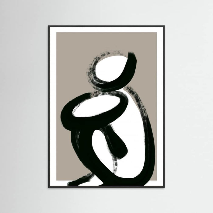Sit And Wait Poster – Poster und Kunstdruck