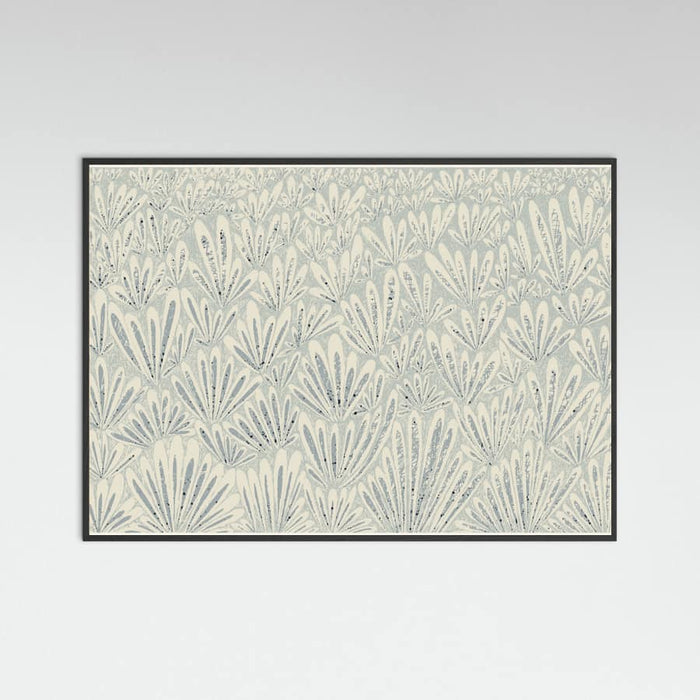 calming essentials meadow chalky blue Poster – poster and art print