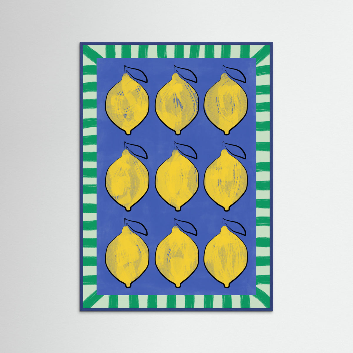 Blue Wood 3x4 Aspectratiomixed7 Poster