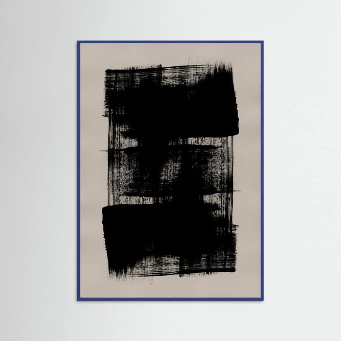 Abstract Brush Strokes 180Y Poster – Poster und Kunstdruck