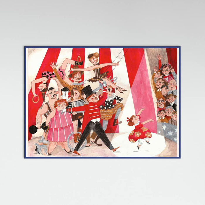 Circus in the city Poster – poster and art print