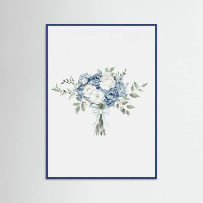 Coastal Bouquet With Bow -juliste – juliste ja taidepainatus
