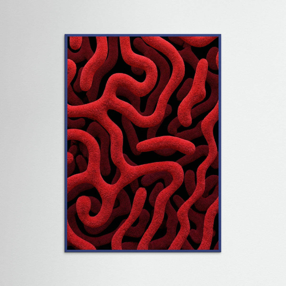 Blue Wood Crimson Labyrinth