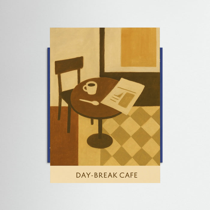 Daybreak Cafe – plakat i druk artystyczny