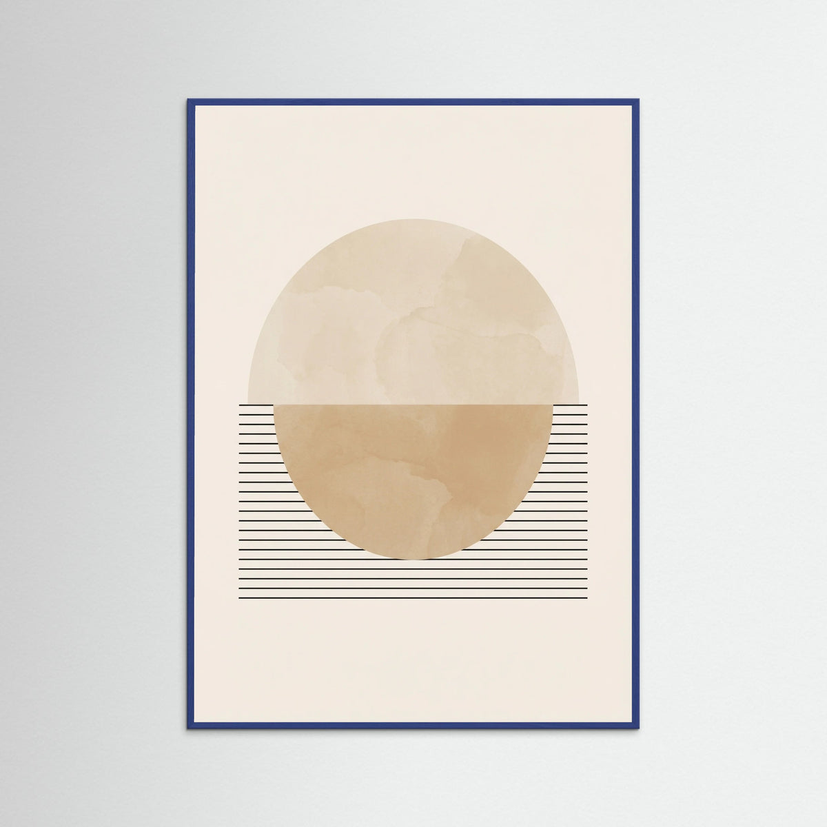 Blue Wood Earth Rise
