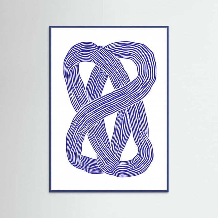 Knots No 3 Poster – poster and art print