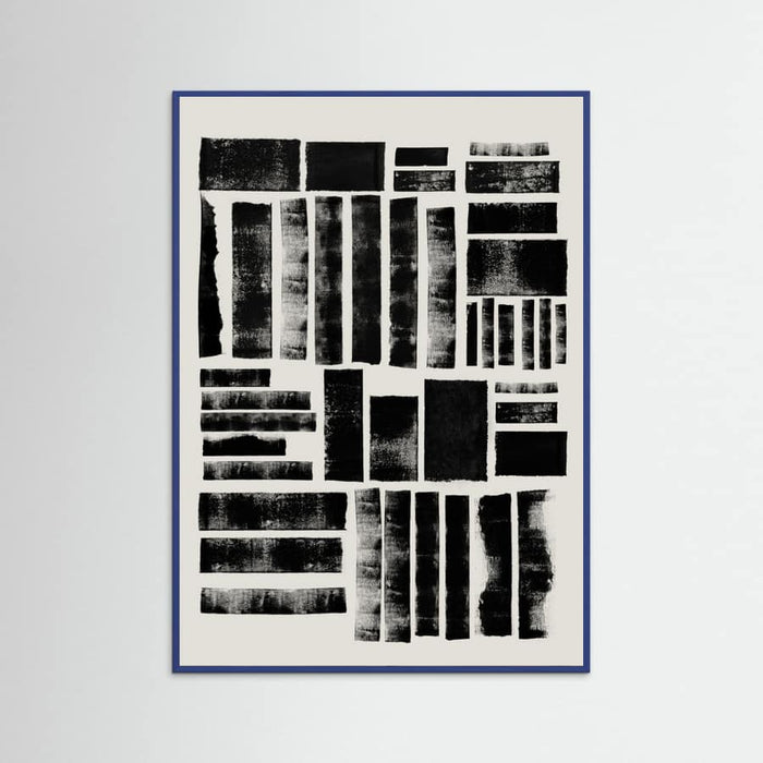 LINO CUT COMPOSITION Poster – plakat og kunsttryk