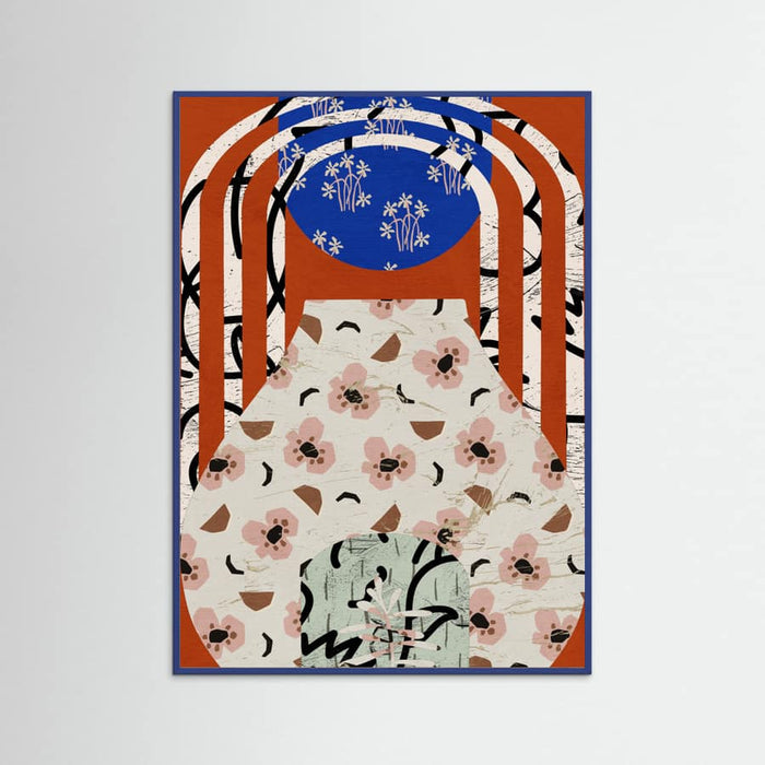 Blue Wood Potterypoemno11 Poster