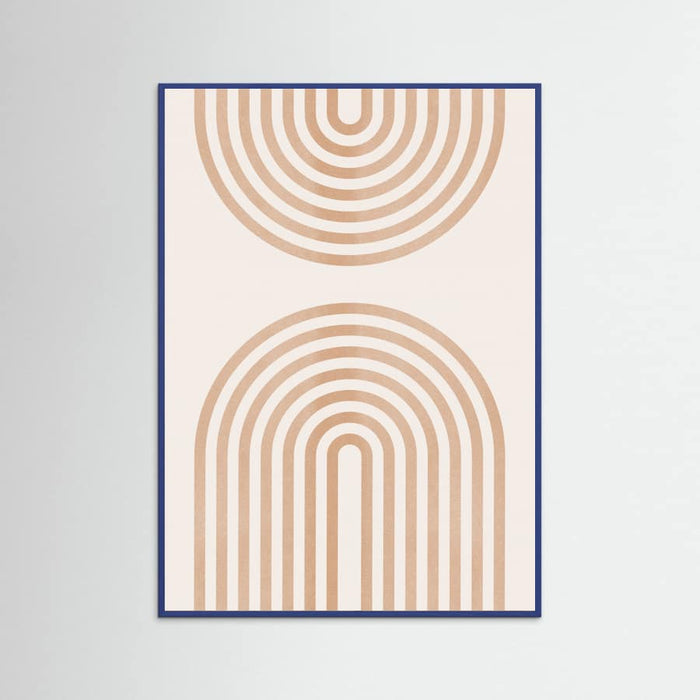 Rainbow Lines 2 Poster – Poster und Kunstdruck