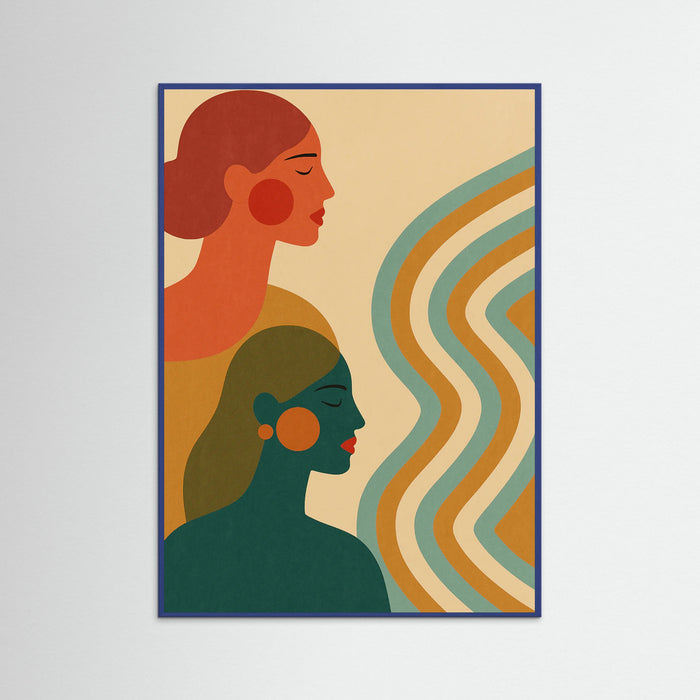 Silhouette Stillness – affiche et impression d’art