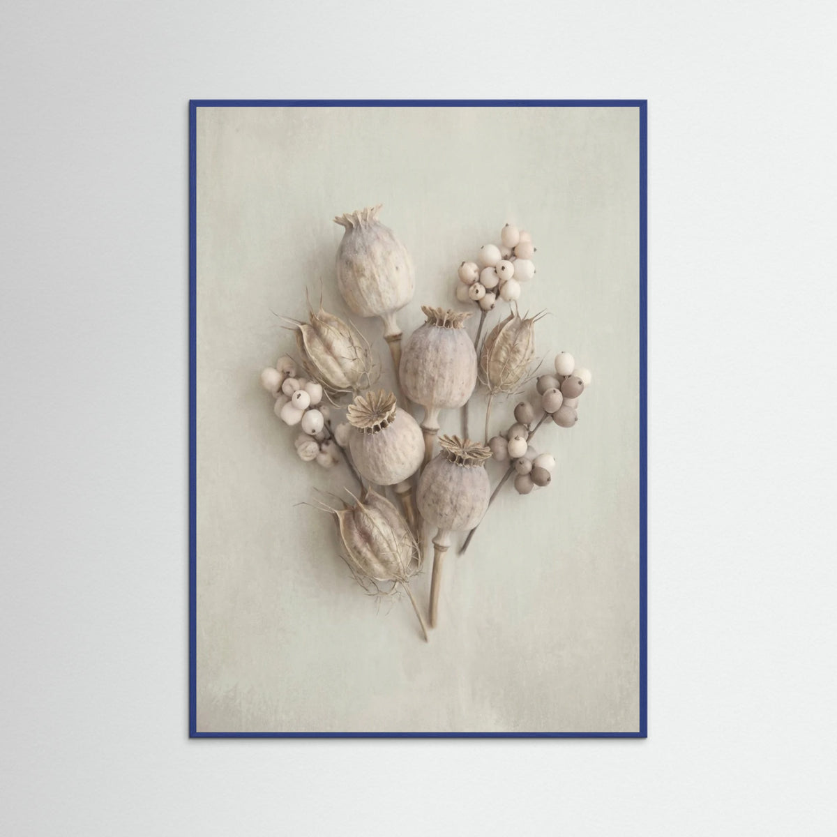Blue Wood Soft Petal Reverie