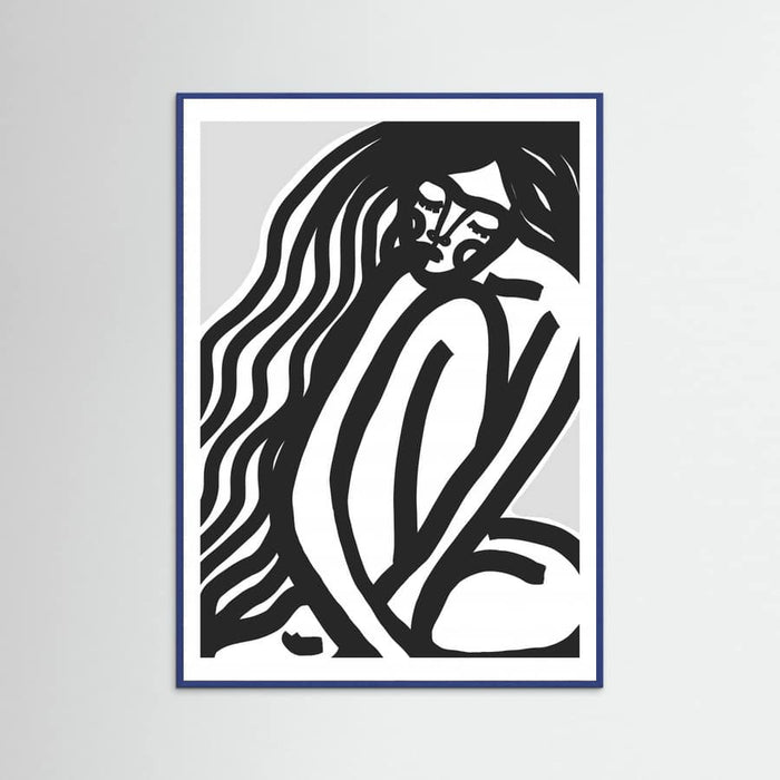 The Silence (Black) Poster – poster and art print