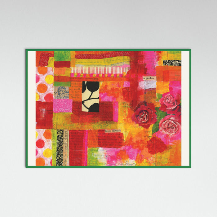 Green Wood A Garden Poster
