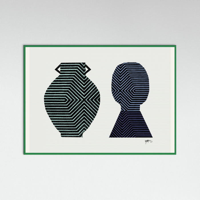 Green Wood Celestial Garden IV. Poster