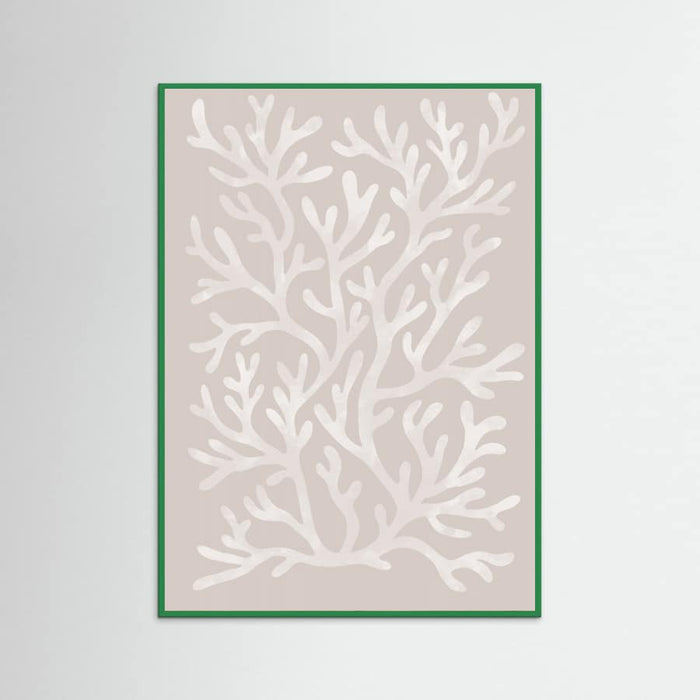Coral pattern Poster – poster and art print