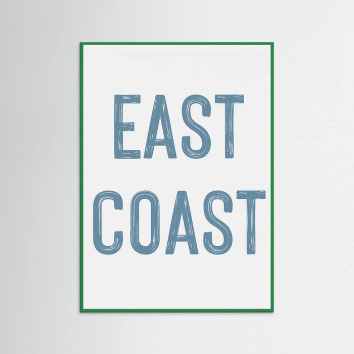 East Coast - Vertical Poster – Poster und Kunstdruck