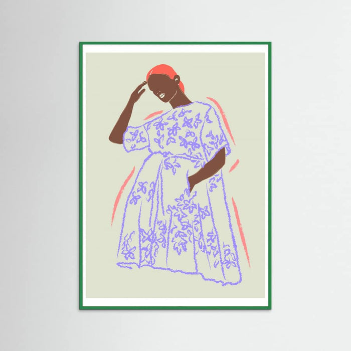 Plakat Figurativelineno01 – plakat i druk artystyczny