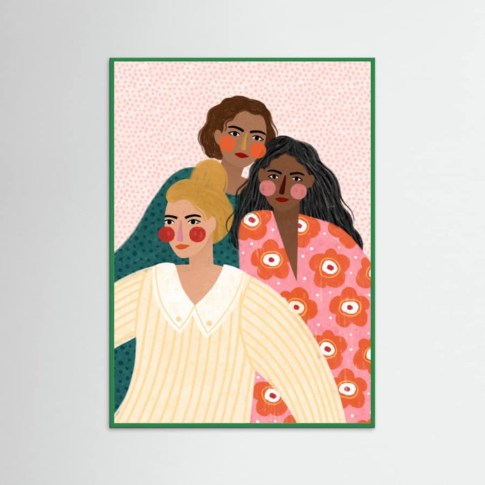 Girl Friends Poster – poster och konsttryck