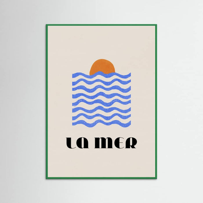 Affiche La Mer Abstract Ocean Poster No. 03 – affiche et impression d’art