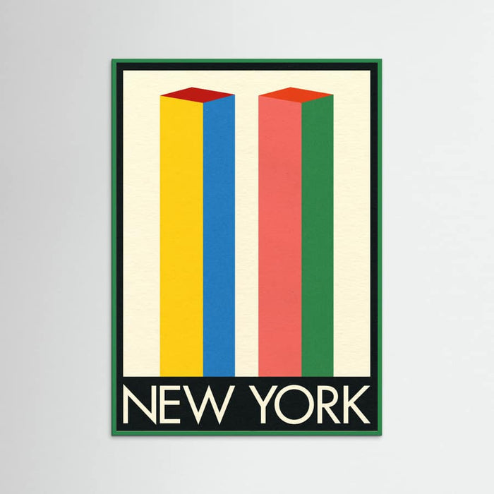 Póster New York Twin Towers – póster e impresión artística