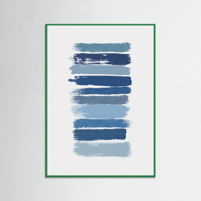 Póster Ombre Blue – póster e impresión artística