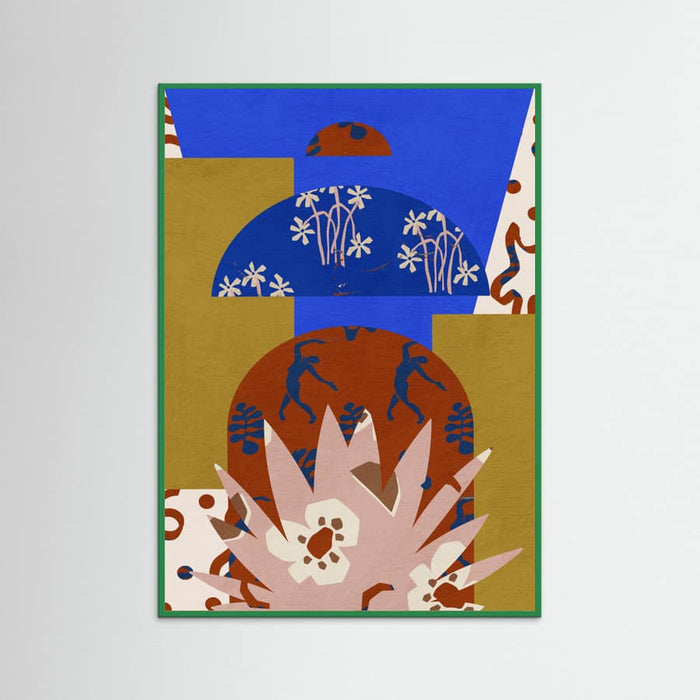Green Wood Potterypoemno13 Poster