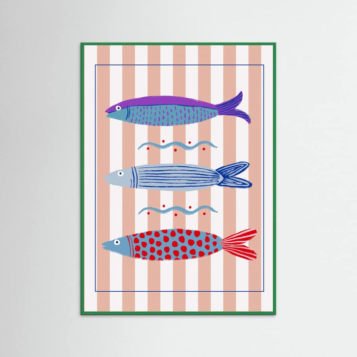 Sardines Poster – poster and art print