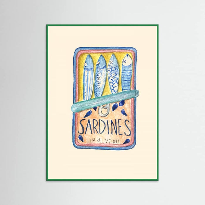 Sardines Poster – Poster und Kunstdruck