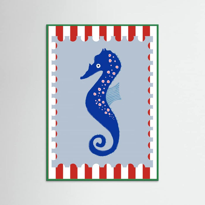 Seahorse -juliste – juliste ja taidepainatus